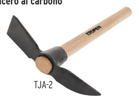 Talacho-pico, mango de madera 14", TRUPER
