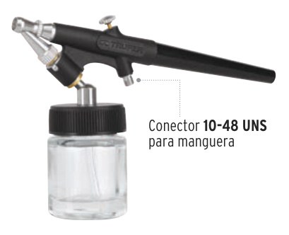Pistola aerográfica de succión , TRUPER