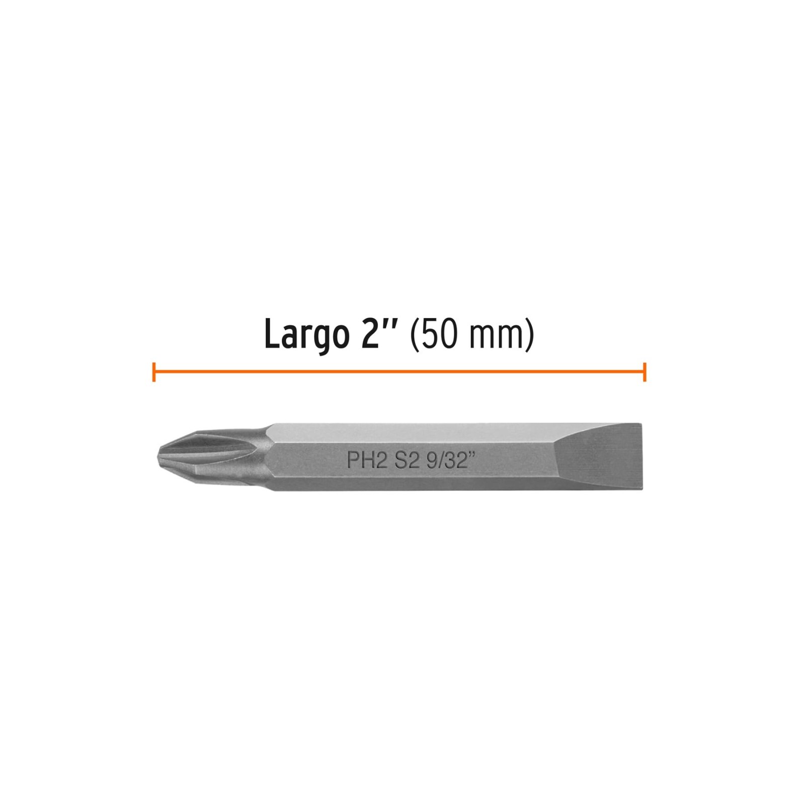 Estuche con 5 puntas dobles PH2 y 9/32" largo 2", EXPERT