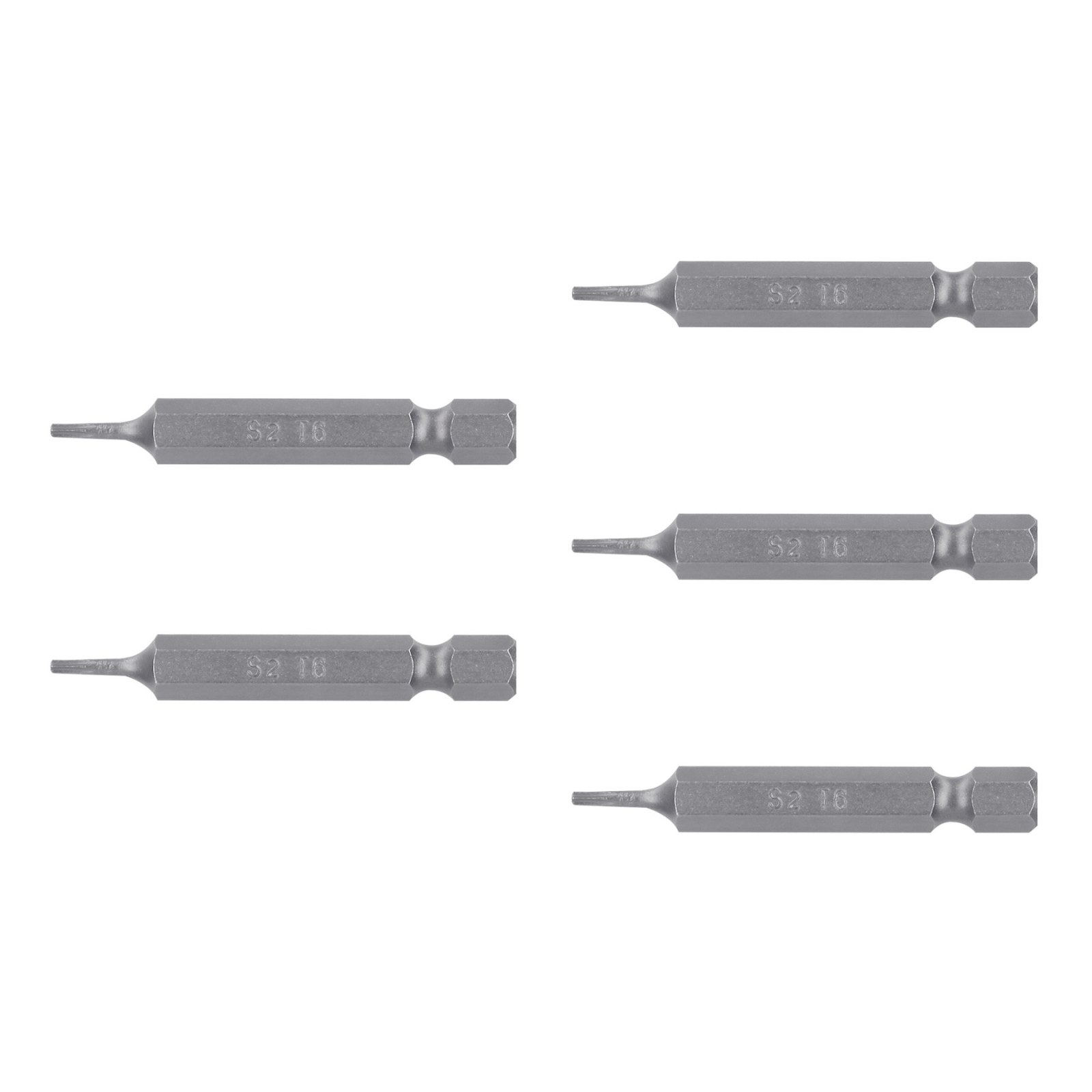 Estuche con 5 puntas torx T6 largo 2", TRUPER EXPERT