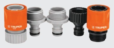 Conector 3/4" rápido de ABS manguera-acc. sistema click