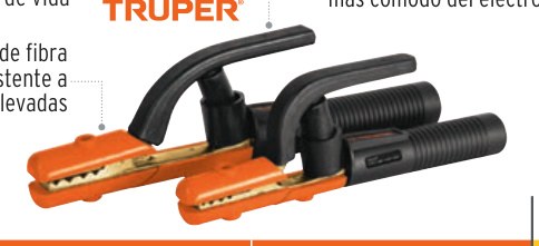 Pinza porta electrodo de 300 A, TRUPER