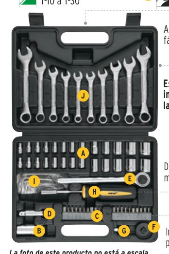 Juego de 70 herramientas 1/4" y 3/8" para mecánico, PRETUL