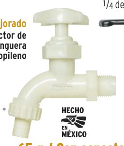 Llave p/manguera, de latón 100g, 1/2", blíster, PRETUL