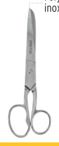 Tijera 7" para costura, ojo grande, acero inoxidable, PRETUL