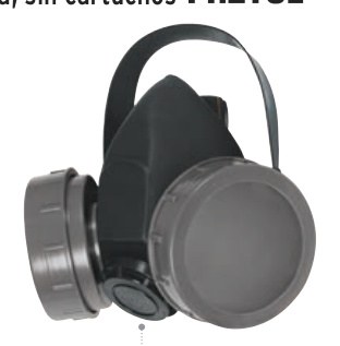 Respirador sin cartucho, 2 filtros, PRETUL