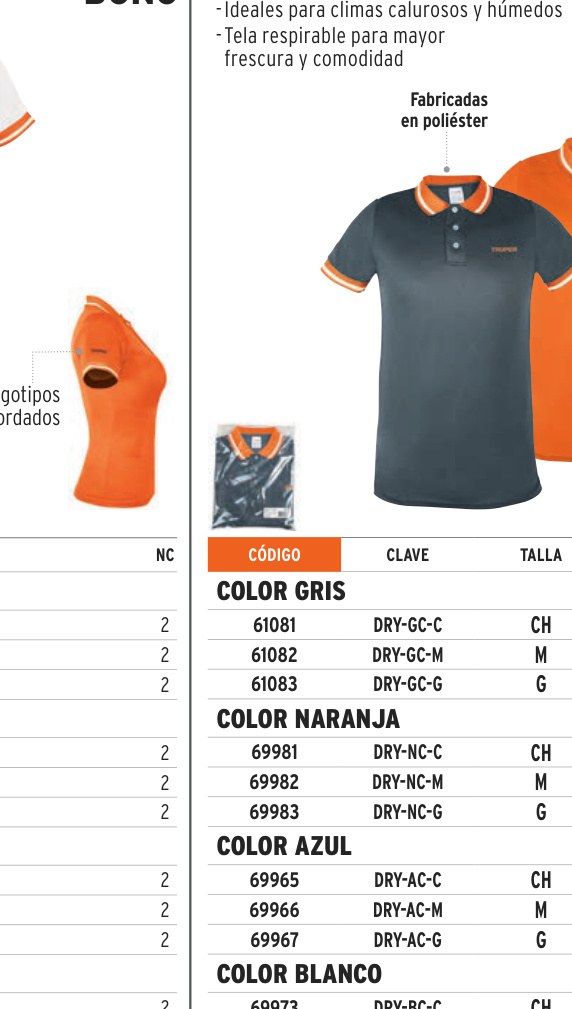Playera polo performance para hombre, gris, CH, TRUPER